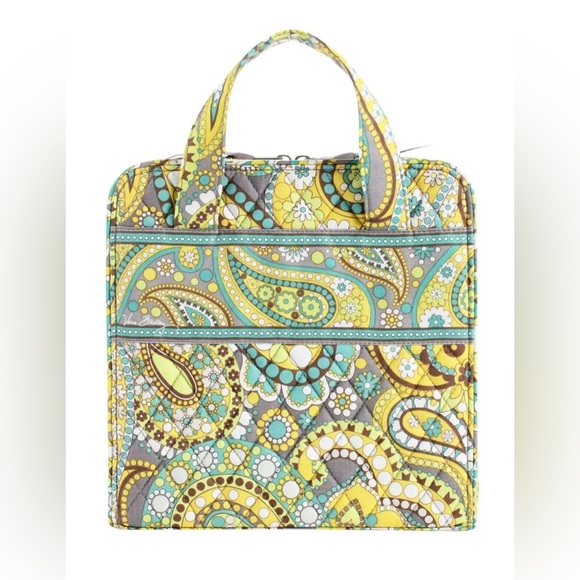 NWOT‎ Vera Bradley Lemon Parfait Tech Organizer - Picture 1 of 6